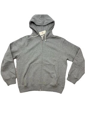 New Balance Made In USA Full Zip Hoodie Athletic Grey MT51547AG  Mens Sz Large